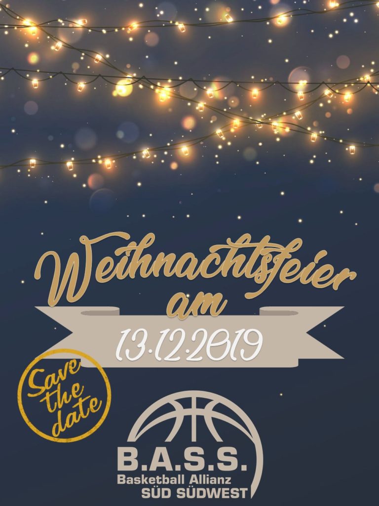 Read more about the article Save the Date – Weihnachtsfeier 2019